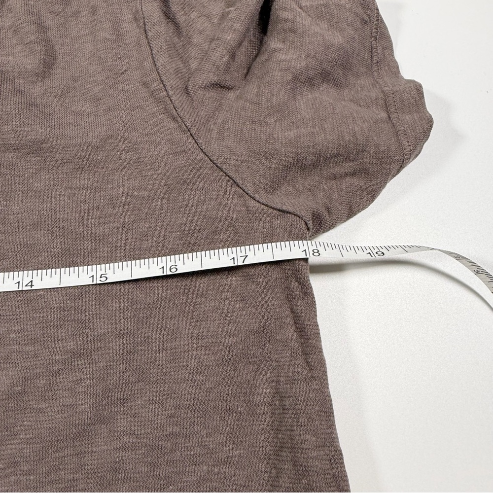 Poetry Women's Taupe Short Sleeve‎ Tee Size 4 - Picture 6 of 8